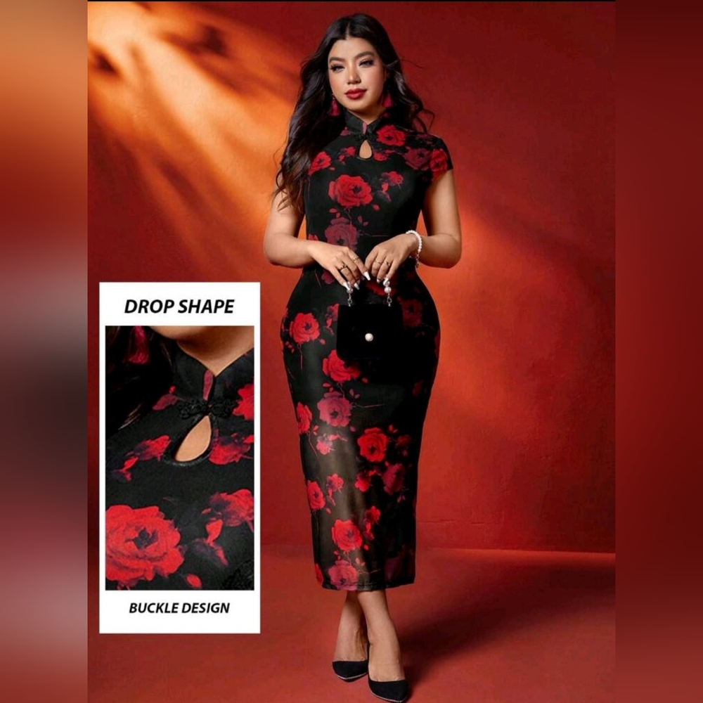 Brand new floral long dress